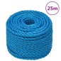 vidaXL Arbeitsseil Blau 10 mm 25 m Polypropylen vidaXL Arbeitsseil Blau 10 mm 25 m Polypropylen