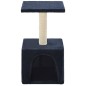 vidaXL Katzen-Kratzbaum Sisal 55 cm Dunkelblau vidaXL Katzen-Kratzbaum Sisal 55 cm Dunkelblau
