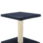 vidaXL Katzen-Kratzbaum Sisal 55 cm Dunkelblau vidaXL Katzen-Kratzbaum Sisal 55 cm Dunkelblau