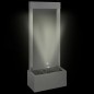 vidaXL Gartenbrunnen Silbern 39x22x108,5 cm Edelstahl vidaXL Gartenbrunnen Silbern 39x22x108,5 cm Edelstahl