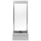 vidaXL Gartenbrunnen Silbern 39x22x108,5 cm Edelstahl vidaXL Gartenbrunnen Silbern 39x22x108,5 cm Edelstahl
