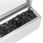 vidaXL Gartenbrunnen Silbern 39x22x108,5 cm Edelstahl vidaXL Gartenbrunnen Silbern 39x22x108,5 cm Edelstahl