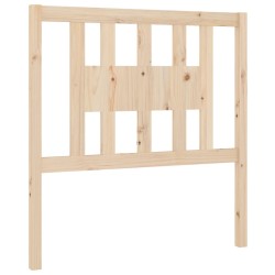 vidaXL Kopfteil 106x4x100 cm Massivholz Kiefer