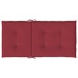 Gartenstuhlauflagen für Niedriglehner 4 Stk. Weinrot 100x50x3cm Gartenstuhlauflagen für Niedriglehner 4 Stk. Weinrot 100x50x3cm