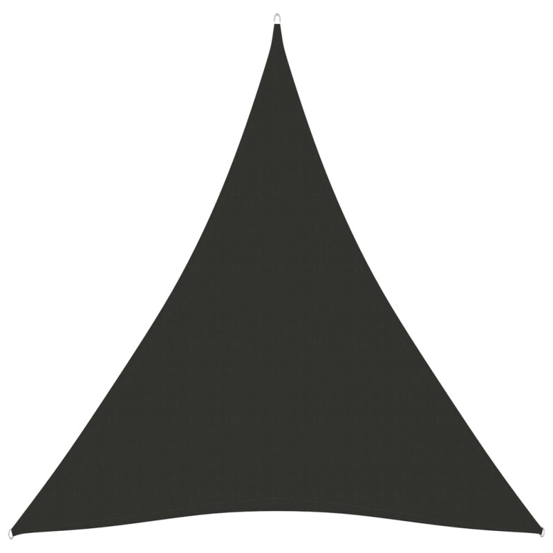 vidaXL Sonnensegel Oxford-Gewebe Dreieckig 3x4x4 m Anthrazit vidaXL Sonnensegel Oxford-Gewebe Dreieckig 3x4x4 m Anthrazit