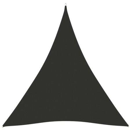 vidaXL Sonnensegel Oxford-Gewebe Dreieckig 3x4x4 m Anthrazit