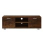vidaXL TV-Schrank Räuchereiche 120x40,5x35 cm Holzwerkstoff vidaXL TV-Schrank Räuchereiche 120x40,5x35 cm Holzwerkstoff