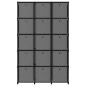 vidaXL Würfel-Regal mit Boxen 15 Fächer Schwarz 103x30x175,5 cm Stoff vidaXL Würfel-Regal mit Boxen 15 Fächer Schwarz 103x30x175,5 cm Stoff