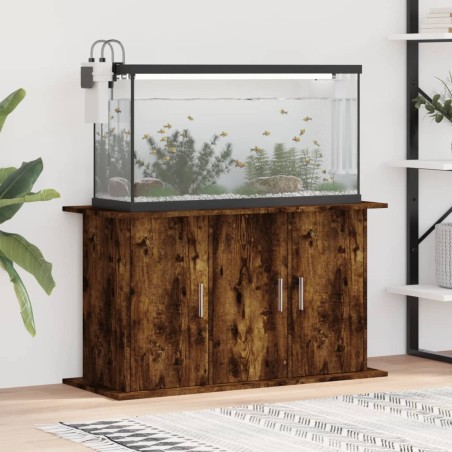 vidaXL Aquariumständer Räuchereiche 101x41x58 cm Holzwerkstoff