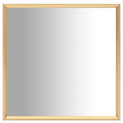 vidaXL Spiegel Golden 70x70 cm