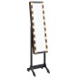 vidaXL Standspiegel mit LED Schwarz 34x37x146 cm vidaXL Standspiegel mit LED Schwarz 34x37x146 cm