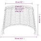 vidaXL Lampenschirm Weiß Ø30x20 cm Korbweide vidaXL Lampenschirm Weiß Ø30x20 cm Korbweide