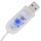 vidaXL LED-Kegel Acryl Weihnachtsdeko Pyramide Blau 60 cm vidaXL LED-Kegel Acryl Weihnachtsdeko Pyramide Blau 60 cm