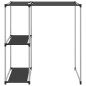 vidaXL Waschmaschinenregal Schwarz 87x55x90,5 cm Eisen vidaXL Waschmaschinenregal Schwarz 87x55x90,5 cm Eisen