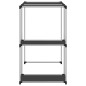vidaXL Waschmaschinenregal Schwarz 87x55x90,5 cm Eisen vidaXL Waschmaschinenregal Schwarz 87x55x90,5 cm Eisen