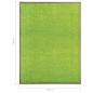 vidaXL Fußmatte Waschbar Grün 90x120 cm vidaXL Fußmatte Waschbar Grün 90x120 cm