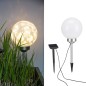 HI Solar LED Drehbare Garten-Kugelleuchte 20 cm HI Solar LED Drehbare Garten-Kugelleuchte 20 cm