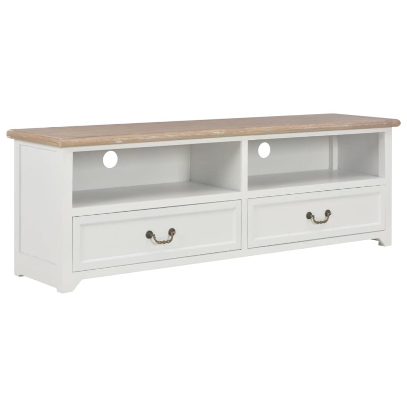 vidaXL TV-Schrank Weiß 120x30x40 cm Holz vidaXL TV-Schrank Weiß 120x30x40 cm Holz