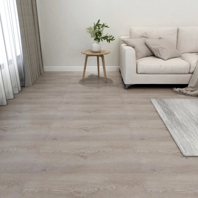vidaXL PVC-Fliesen Selbstklebend 55 Stk. 5,11 m² Taupe vidaXL PVC-Fliesen Selbstklebend 55 Stk. 5,11 m² Taupe