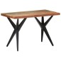 vidaXL Esstisch 120x60x76 cm Altholz Massiv vidaXL Esstisch 120x60x76 cm Altholz Massiv
