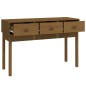 vidaXL Konsolentisch Honigbraun 114x40x75 cm Massivholz Kiefer vidaXL Konsolentisch Honigbraun 114x40x75 cm Massivholz Kiefer