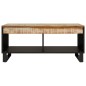vidaXL Couchtisch 90x50x40 cm Massives Altholz vidaXL Couchtisch 90x50x40 cm Massives Altholz