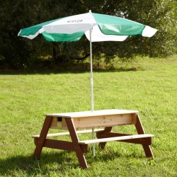 AXI Sand-/Wasser-Spieltisch Nick mit Sonnenschirm
