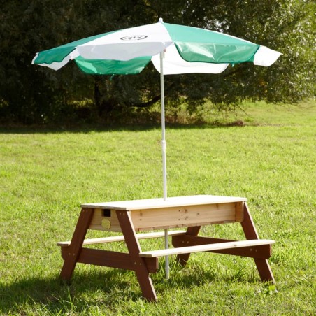 AXI Sand-/Wasser-Spieltisch Nick mit Sonnenschirm