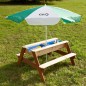 AXI Sand-/Wasser-Spieltisch Nick mit Sonnenschirm AXI Sand-/Wasser-Spieltisch Nick mit Sonnenschirm