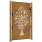 vidaXL Gartentor 105x155 cm Cortenstahl Baum-Design vidaXL Gartentor 105x155 cm Cortenstahl Baum-Design