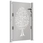 vidaXL Gartentor 105x155 cm Cortenstahl Baum-Design vidaXL Gartentor 105x155 cm Cortenstahl Baum-Design