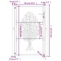vidaXL Gartentor 105x155 cm Cortenstahl Baum-Design vidaXL Gartentor 105x155 cm Cortenstahl Baum-Design