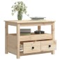 vidaXL Couchtisch 71x49x55 cm Massivholz Kiefer vidaXL Couchtisch 71x49x55 cm Massivholz Kiefer