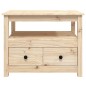 vidaXL Couchtisch 71x49x55 cm Massivholz Kiefer vidaXL Couchtisch 71x49x55 cm Massivholz Kiefer