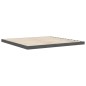 vidaXL Massivholzbett Grau 200x200 cm Kiefer vidaXL Massivholzbett Grau 200x200 cm Kiefer