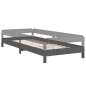 vidaXL Stapelbett Grau 75x190 cm Massivholz Kiefer vidaXL Stapelbett Grau 75x190 cm Massivholz Kiefer