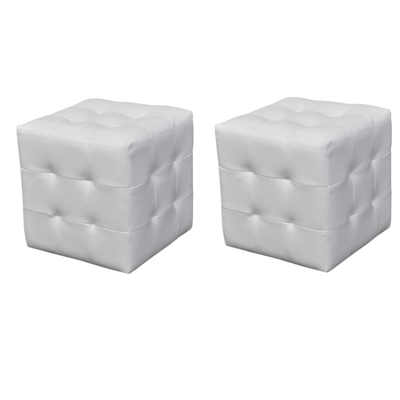vidaXL Hocker Weiß vidaXL Hocker Weiß