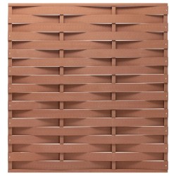 vidaXL Zaunelement WPC 170x180 cm Braun