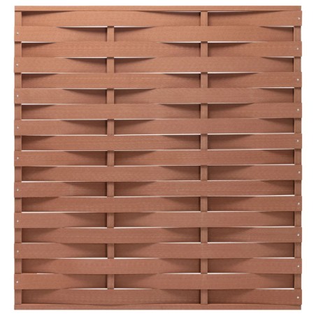 vidaXL Zaunelement WPC 170x180 cm Braun