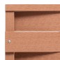 vidaXL Zaunelement WPC 170x180 cm Braun vidaXL Zaunelement WPC 170x180 cm Braun