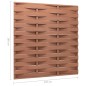 vidaXL Zaunelement WPC 170x180 cm Braun vidaXL Zaunelement WPC 170x180 cm Braun