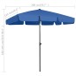 vidaXL Strandschirm Azurblau 200x125 cm vidaXL Strandschirm Azurblau 200x125 cm