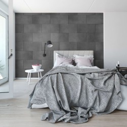 Grosfillex Wandfliesen Gx Wall+ 11 Stk. Stein-Optik 30x60 cm Dunkelgrau