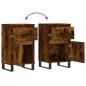 vidaXL Sideboards 2 Stk. Räuchereiche 40x35x70 cm Holzwerkstoff vidaXL Sideboards 2 Stk. Räuchereiche 40x35x70 cm Holzwerkstoff
