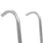 vidaXL 2-stufige Trampolinleiter Stahl Silbern 72 cm vidaXL 2-stufige Trampolinleiter Stahl Silbern 72 cm