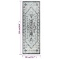 vidaXL Outdoor-Teppich Flachgewebe 80x250 cm Grün und Grau vidaXL Outdoor-Teppich Flachgewebe 80x250 cm Grün und Grau