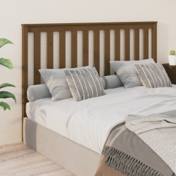 vidaXL Kopfteil Honigbraun 166x6x101 cm Massivholz Kiefer