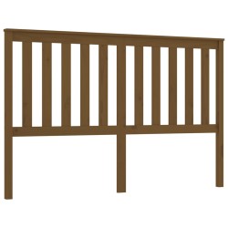 vidaXL Kopfteil Honigbraun 166x6x101 cm Massivholz Kiefer