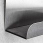 HI Schlüsselboard mit Memoboard Silbern 28,5x25x8 cm HI Schlüsselboard mit Memoboard Silbern 28,5x25x8 cm