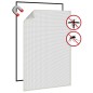 vidaXL Magnet-Insektenschutz für Fenster Weiß 80x120 cm vidaXL Magnet-Insektenschutz für Fenster Weiß 80x120 cm